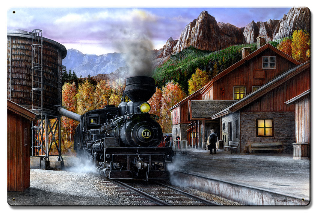 Train New, Featured Artists/Kevin Daniel Art, Satin, 16 X 24 Inches