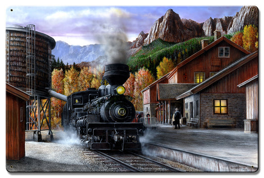 Train New, Featured Artists/Kevin Daniel Art, Satin, 16 X 24 Inches