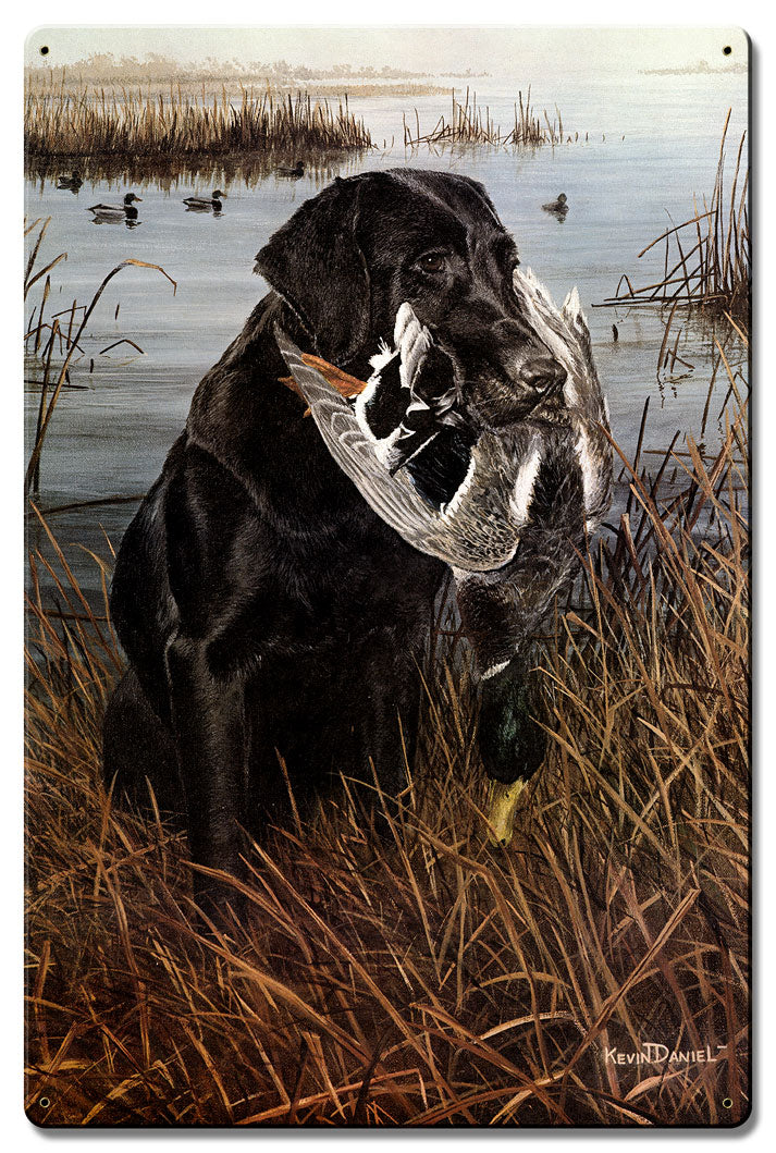 A Friend In The Marsh, Featured Artists/Kevin Daniel Art, Satin, 16 X 24 Inches