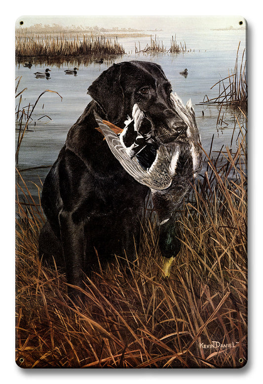 A Friend In The Marsh, Featured Artists/Kevin Daniel Art, Satin, 12 X 18 Inches