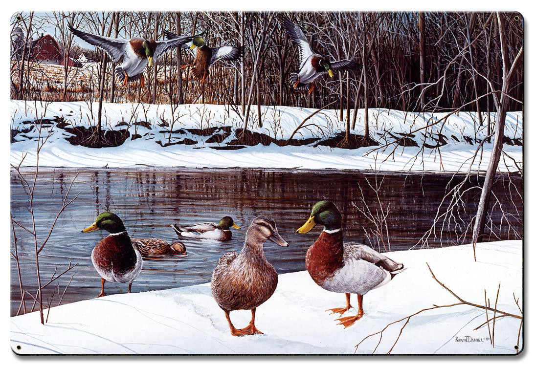 River'S Edge, Featured Artists/Kevin Daniel Art, Satin, 24 X 36 Inches