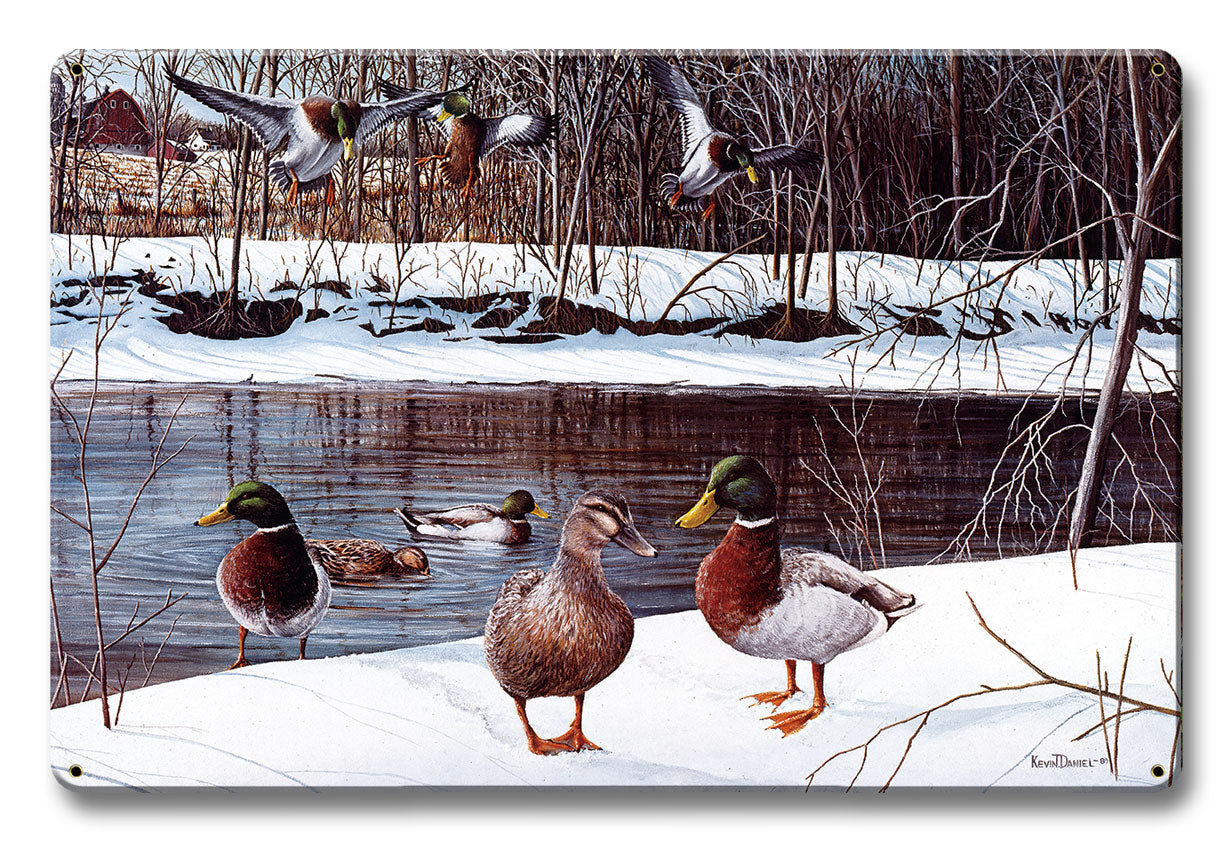 River'S Edge, Featured Artists/Kevin Daniel Art, Satin, 12 X 18 Inches