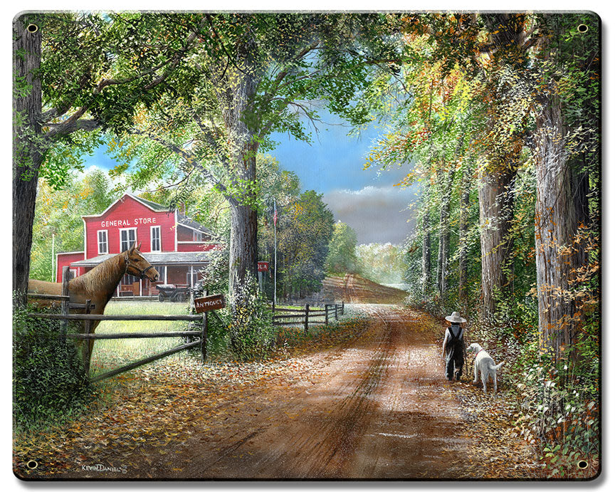 The General Store, Featured Artists/Kevin Daniel Art, Satin, 15 X 12 Inches