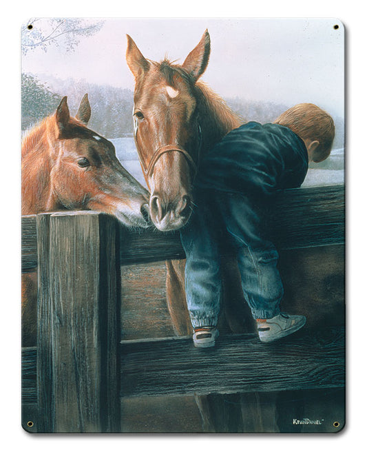 Grandpa'S Farm, Featured Artists/Kevin Daniel Art, Satin, 12 X 15 Inches