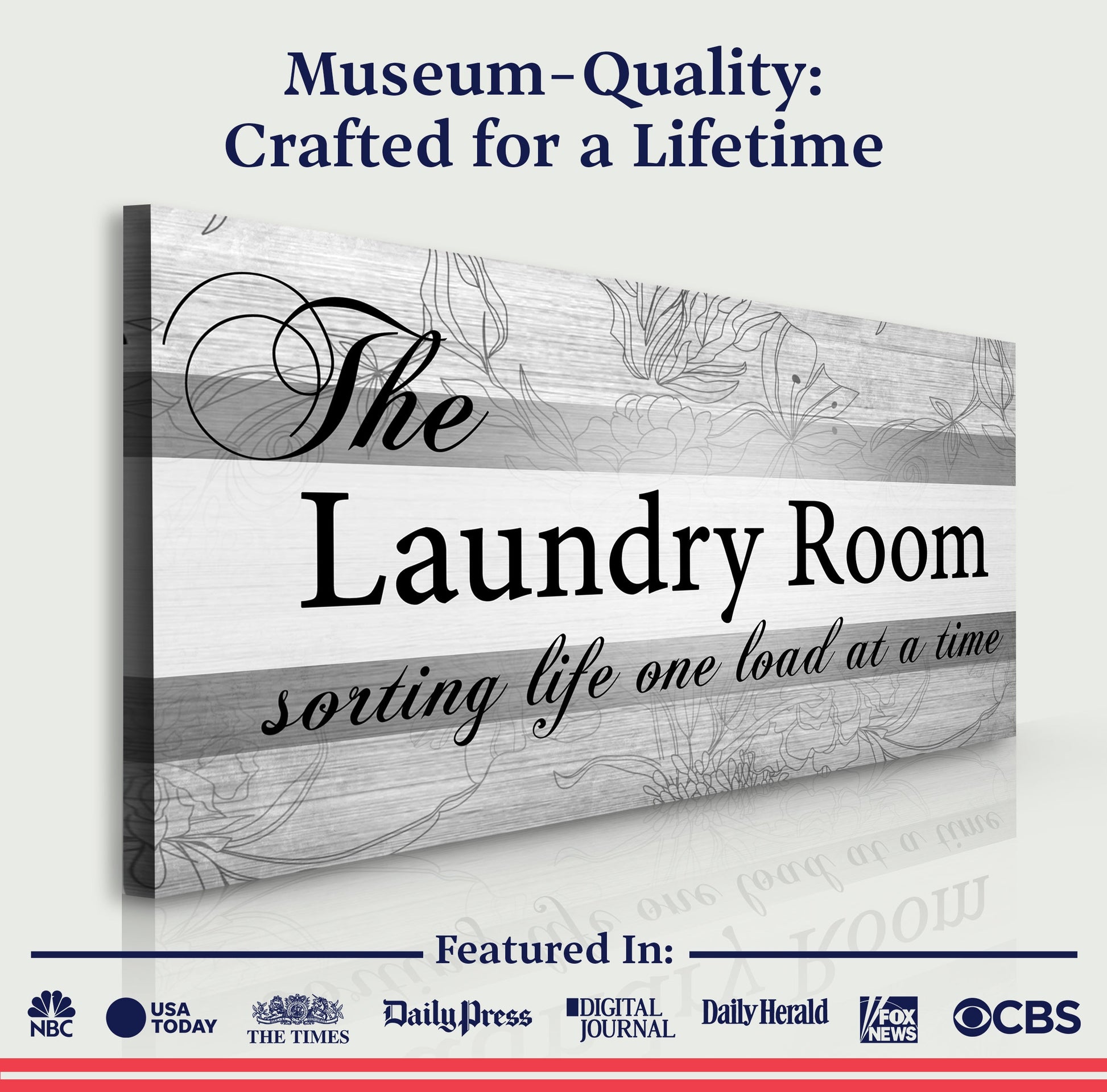 The Laundry Room Sign