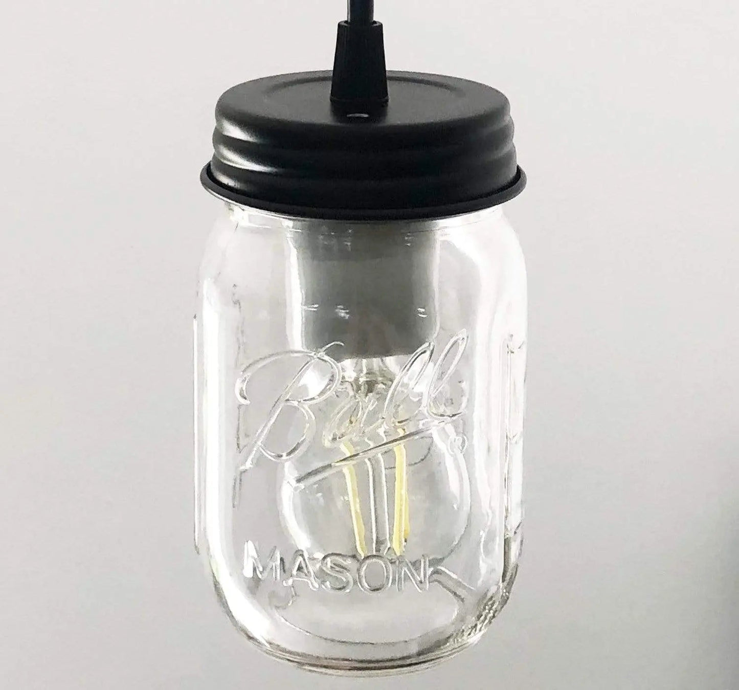 Mason Jar Pendant Light - Pint
