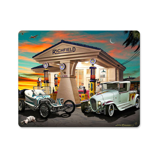 Outlaw and the Ala Kart, Automotive, Metal Sign, 15 X 12 Inches