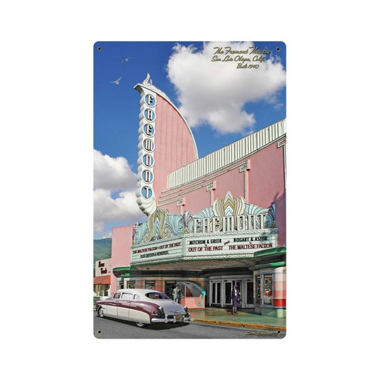 Fremont Theatre, Metal Sign, Metal Sign, 24 X 36 Inches