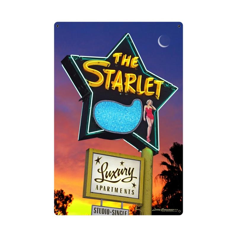 The Starlet, Metal Sign, Metal Sign, 24 X 36 Inches