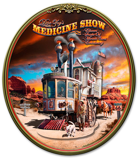 3-D Doc Zog Plasma Shape, Country Western Farm Ranch, SATIN 3D, 18 X 22 Inches