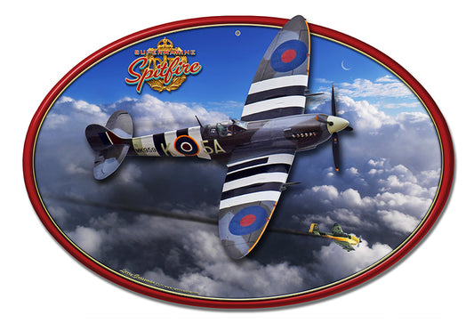 3-D Spitfire, Featured Artists/All American Art by Larry Grossman, 22 X 12 3, 22 X 12 Inches