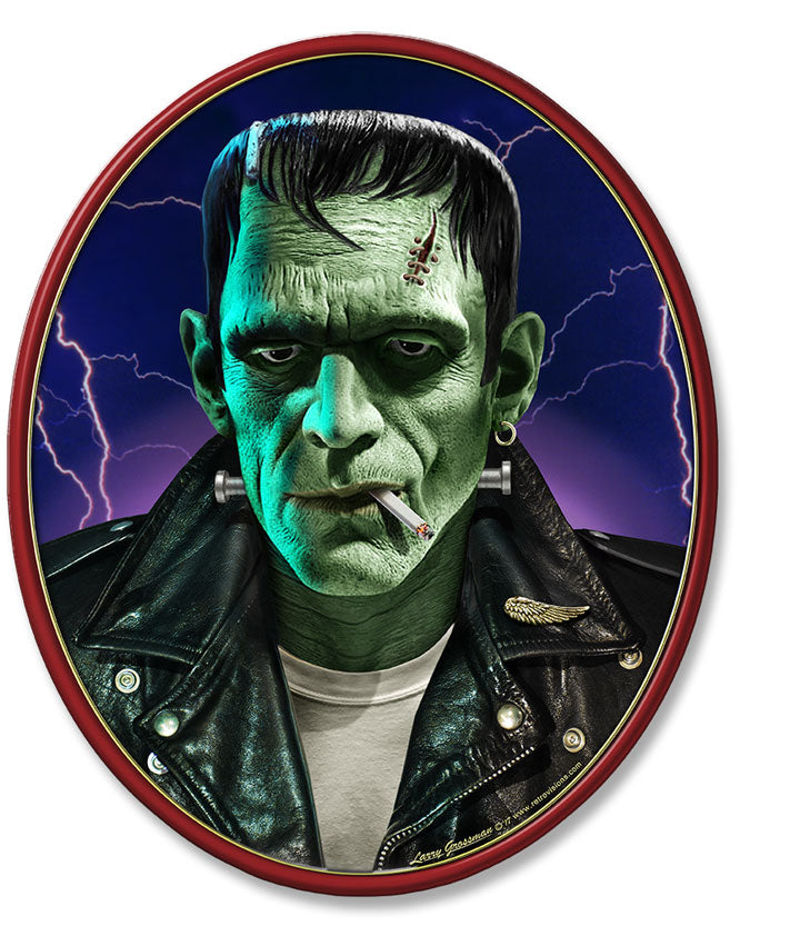 Frankie Boy, Featured Artists/All American Art by Larry Grossman, Oval, 13 X 11 Inches