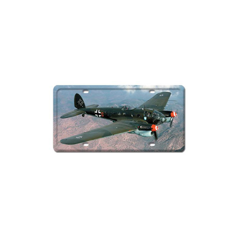 Heinkel III, Aviation, License Plate, 6 X 12 Inches