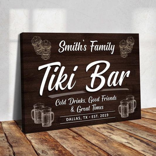 Tiki Bar Sign IV