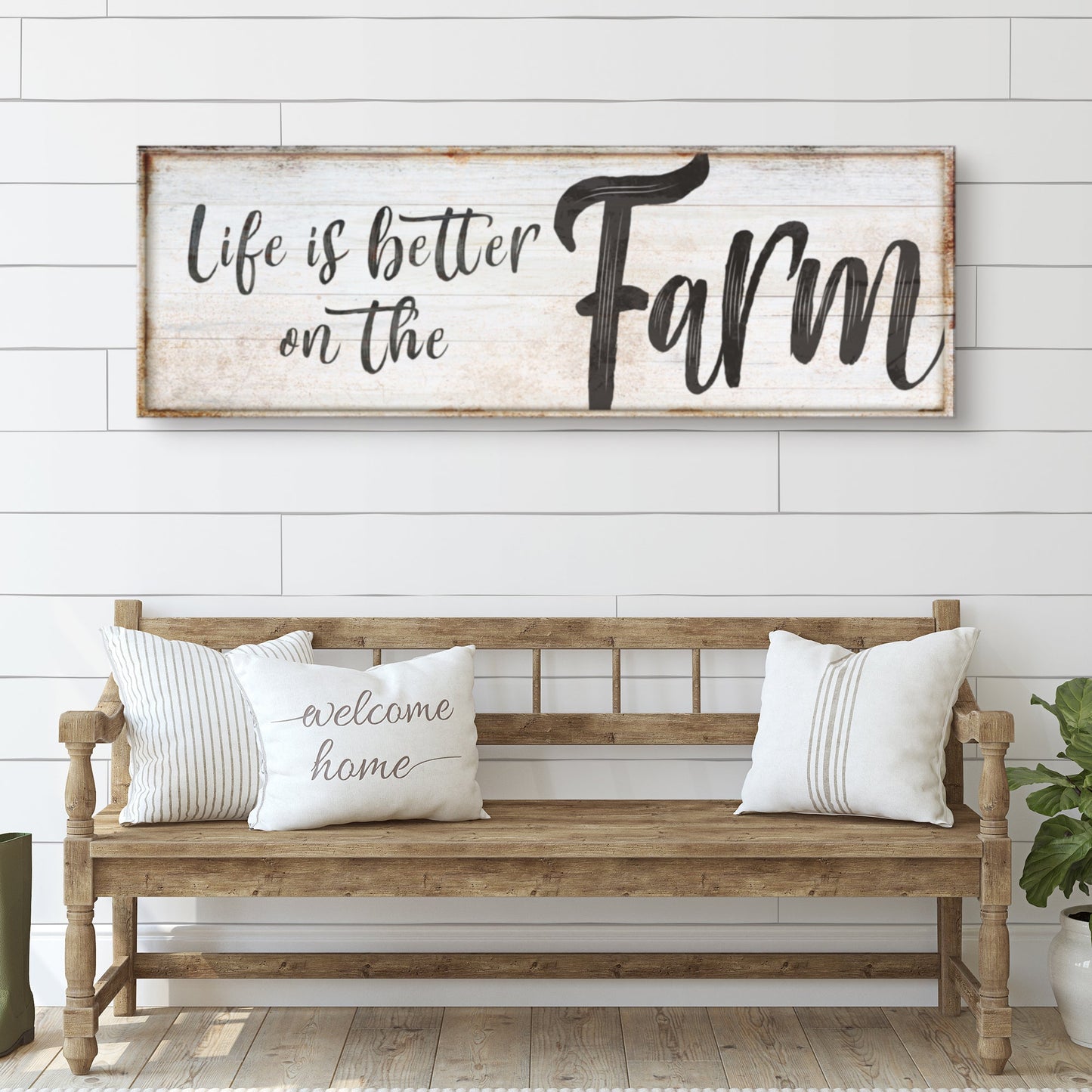Life Is Better On The Farm Sign VIII