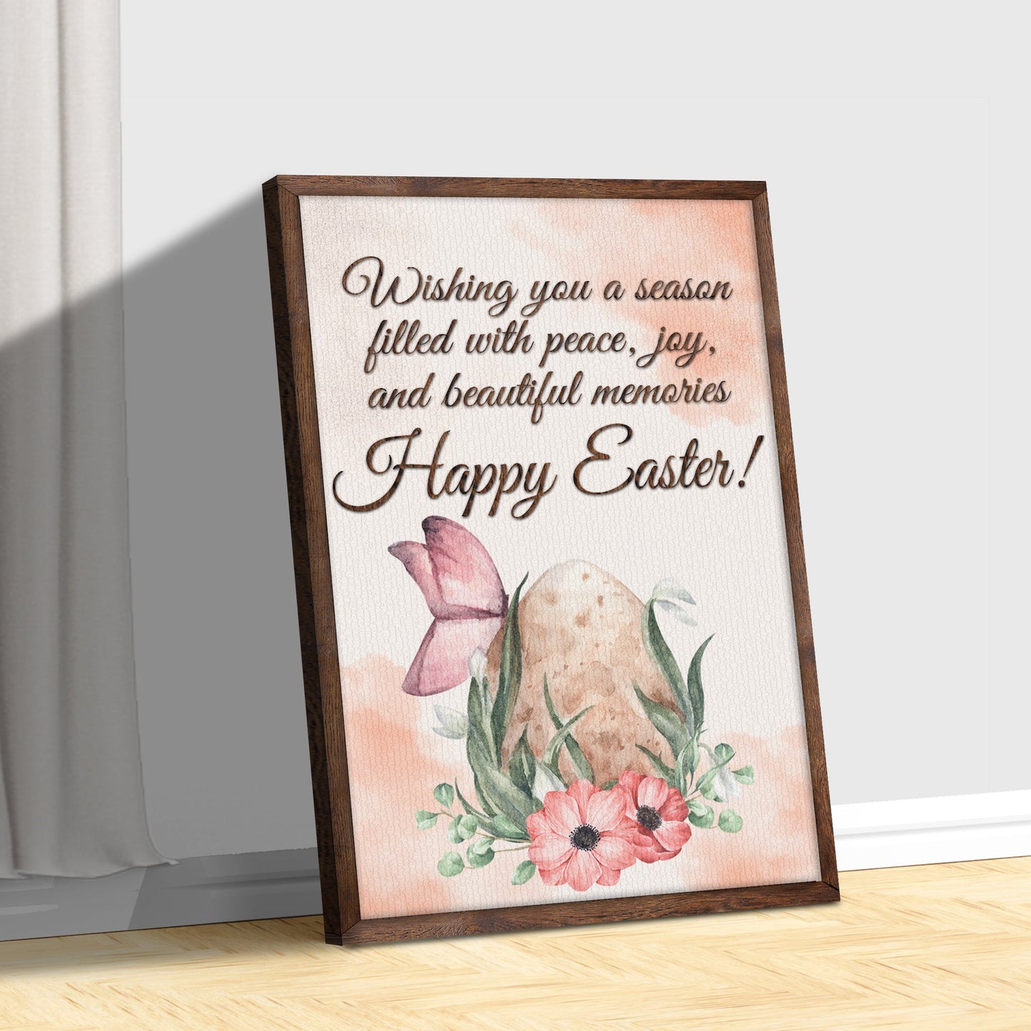 Easter Wishes Sign