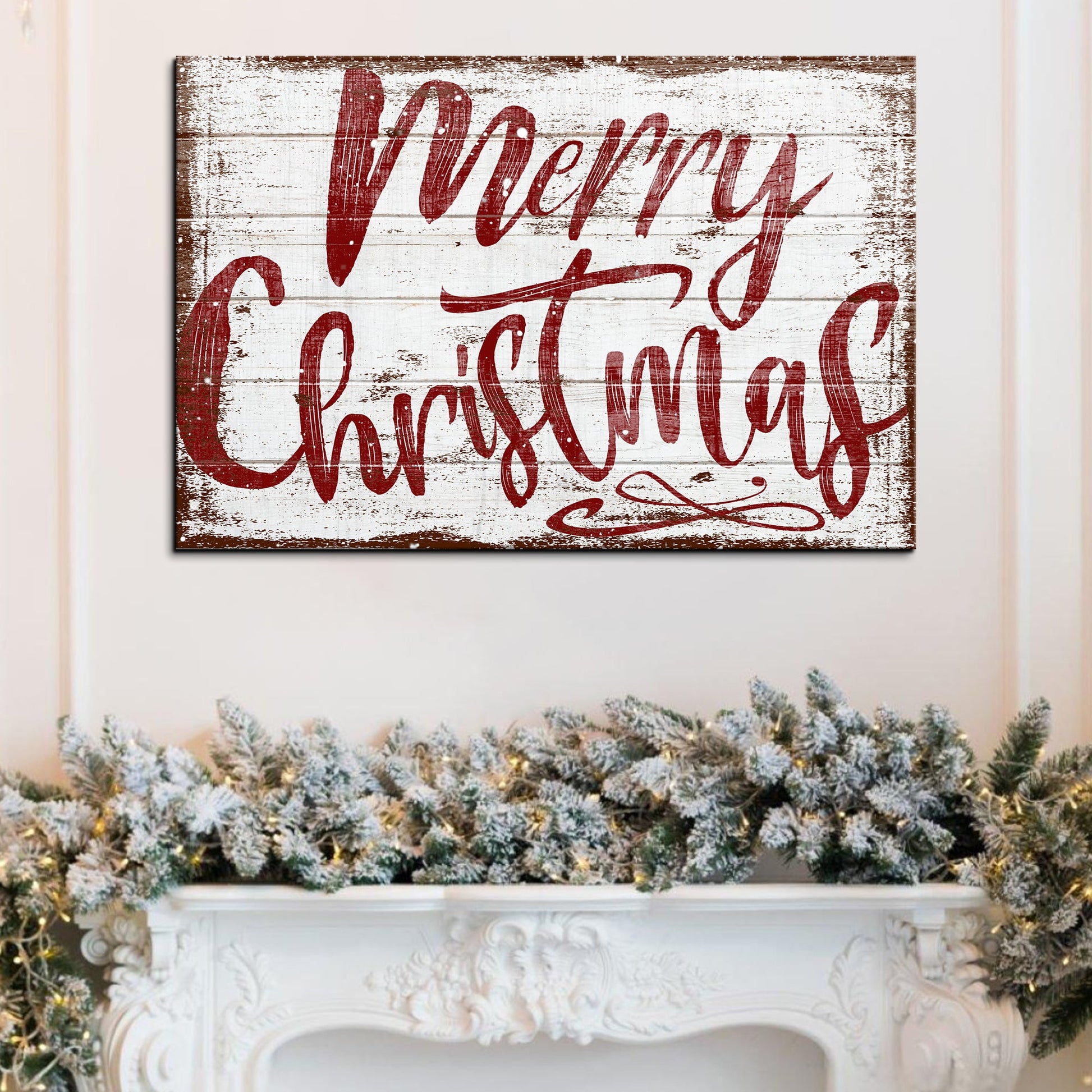 Merry Christmas Sign IX