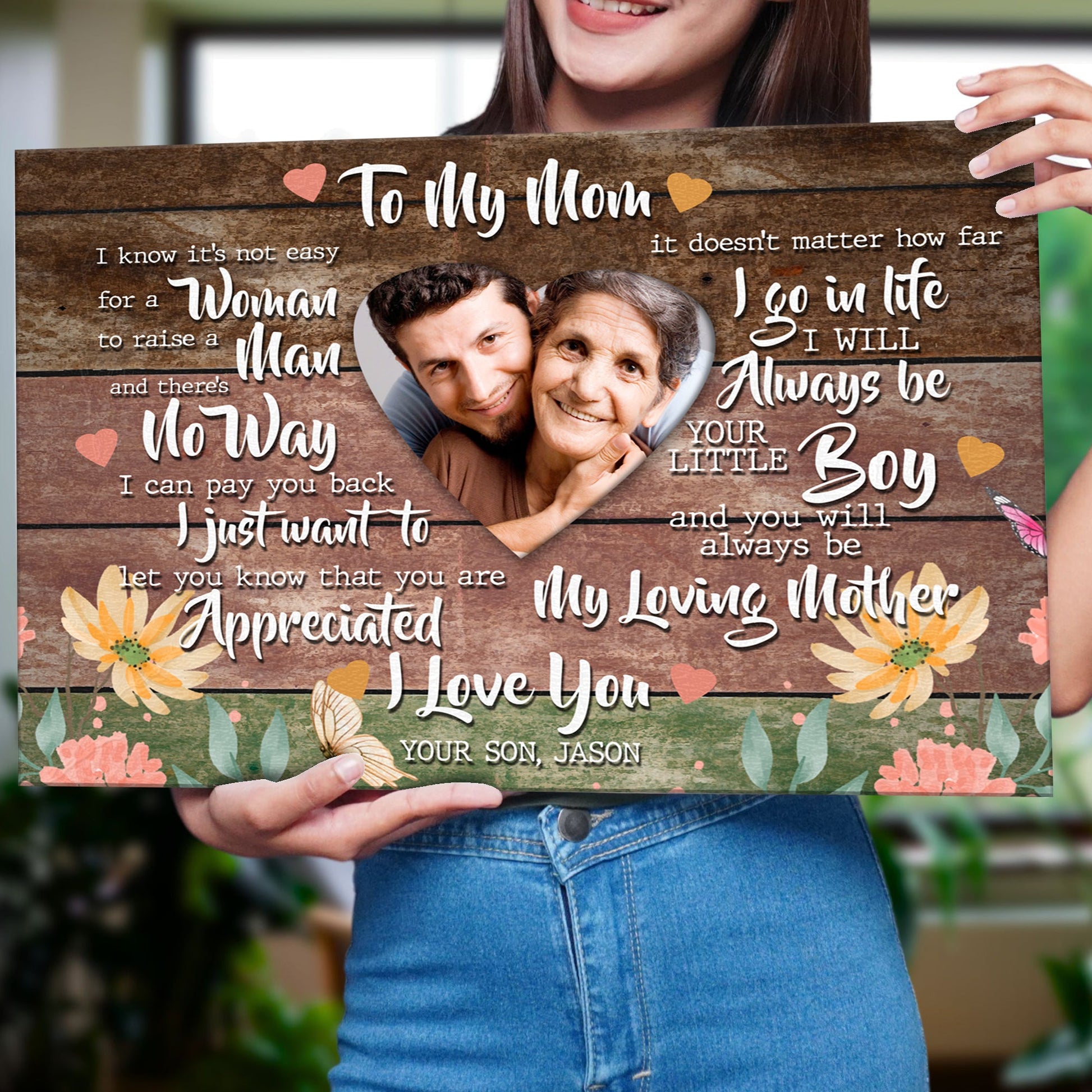 Mother's Day Sign Always My Loving Mother