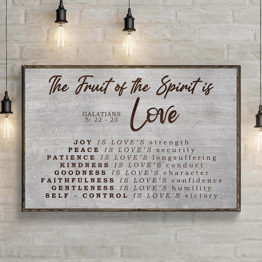 Galatians 5:22-23 - The Fruit Of The Spirit Sign III