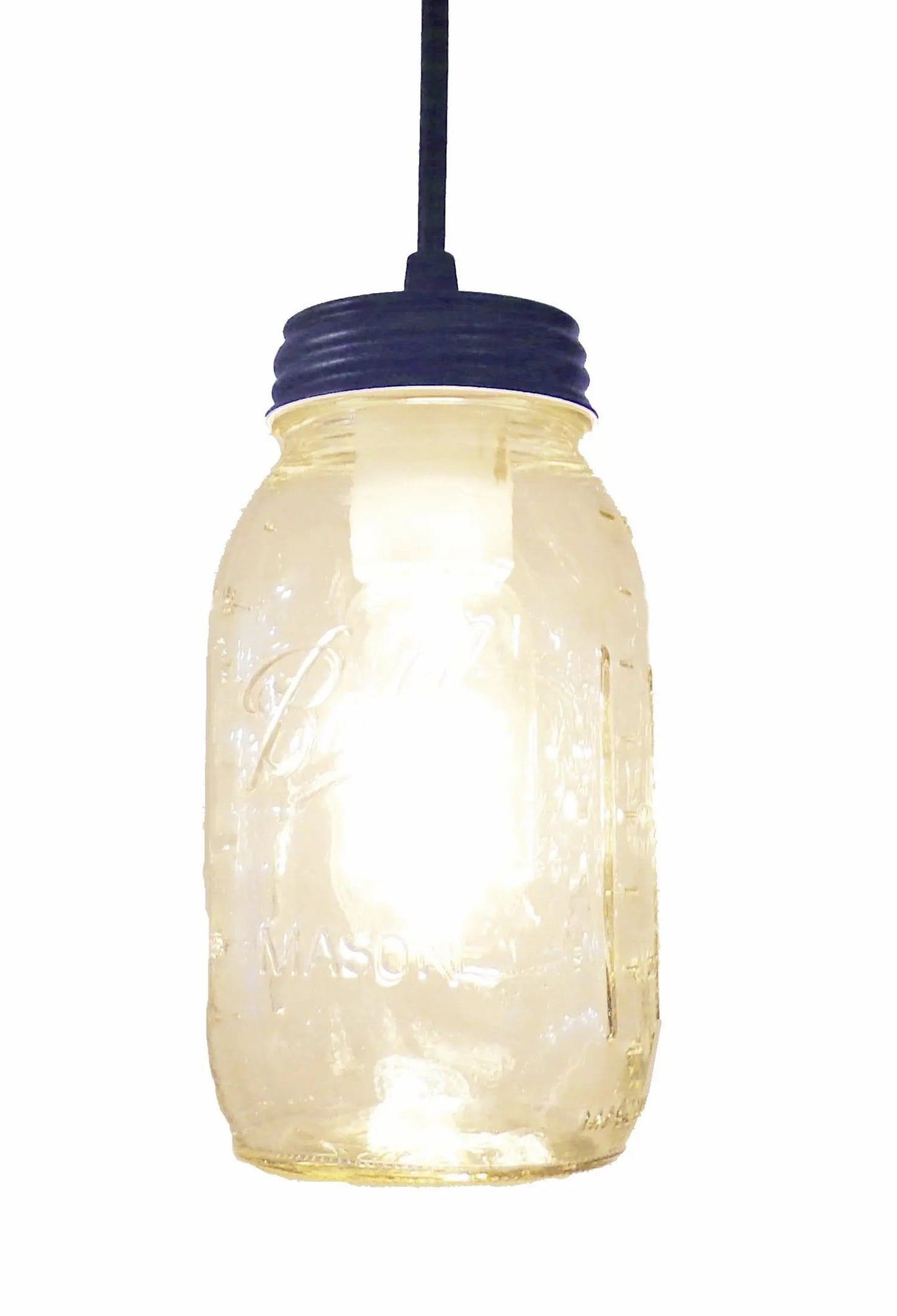 Mason Jar Pendant Light NEW Quart