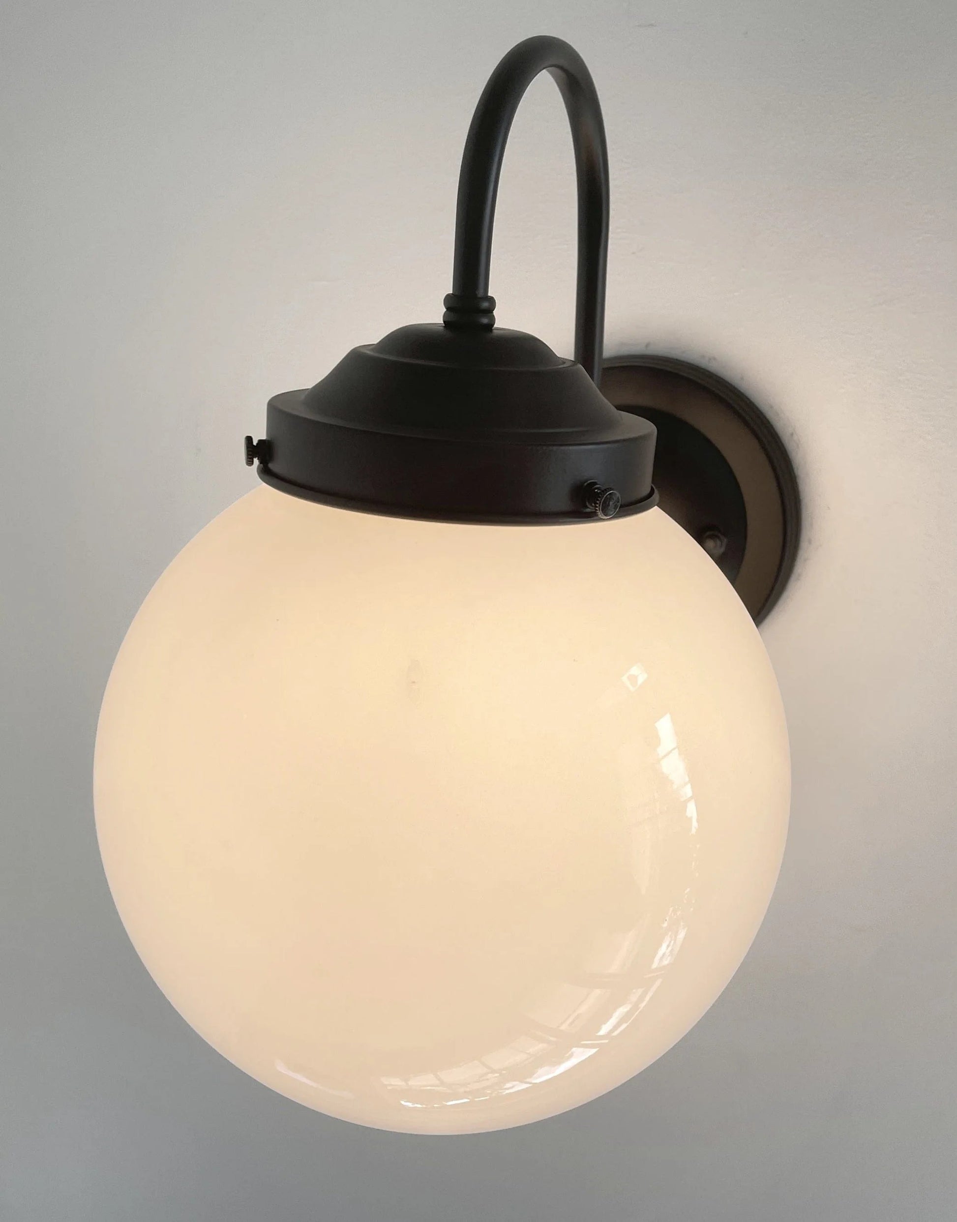 Large Modern Globe Wall Sconce
