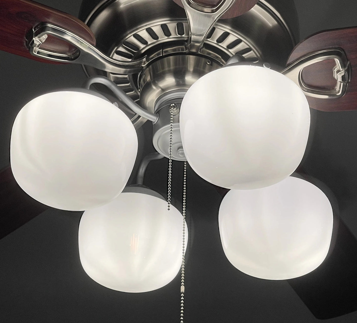 Schoolhouse Milk Glass Ceiling Fan LIGHT KIT