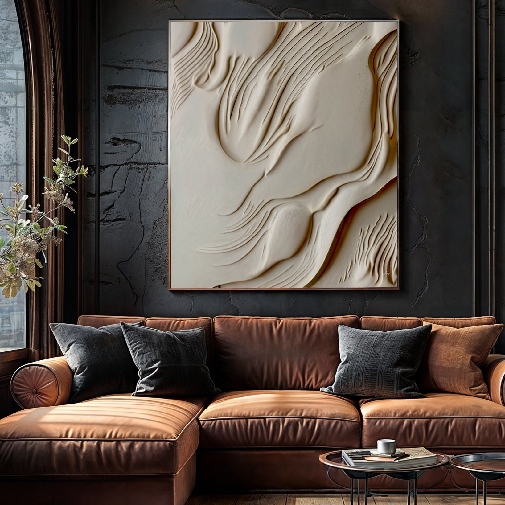 Canvas Print: "Milk Valley"