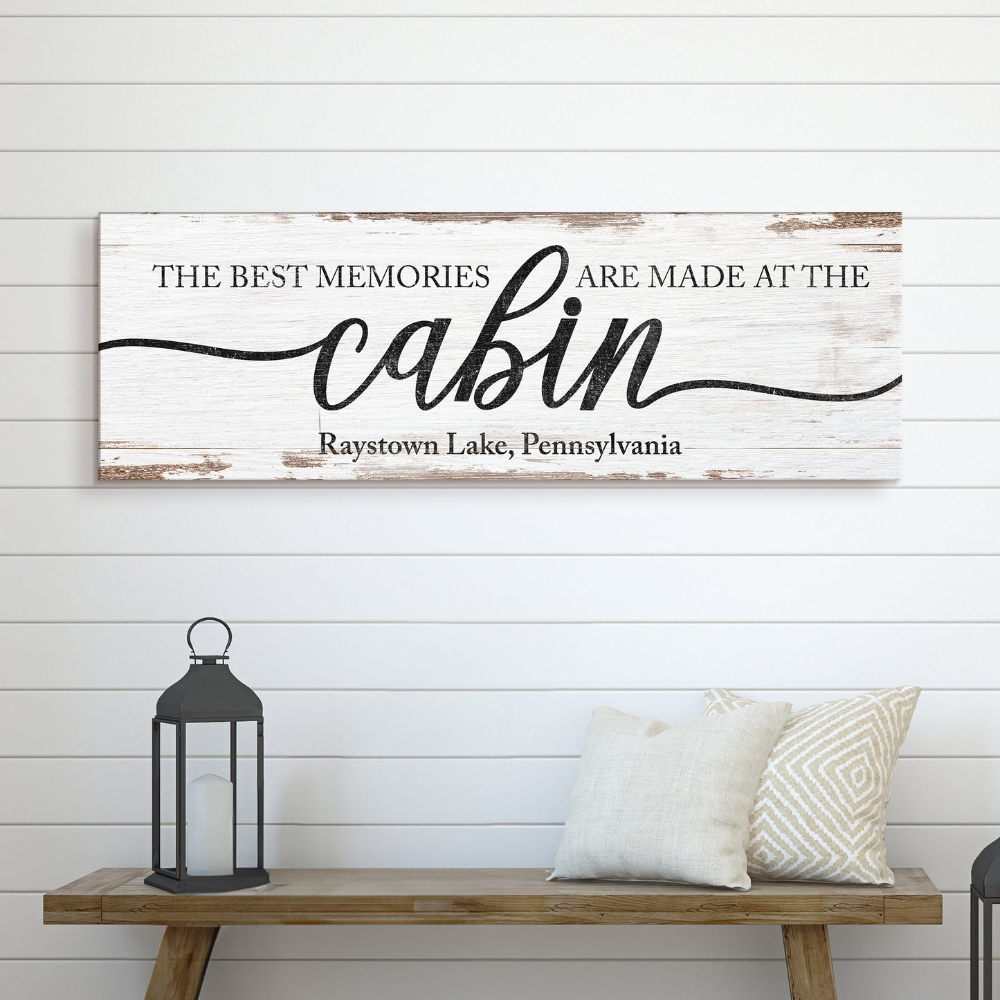 Best Memories Are Made At The Cabin Sign