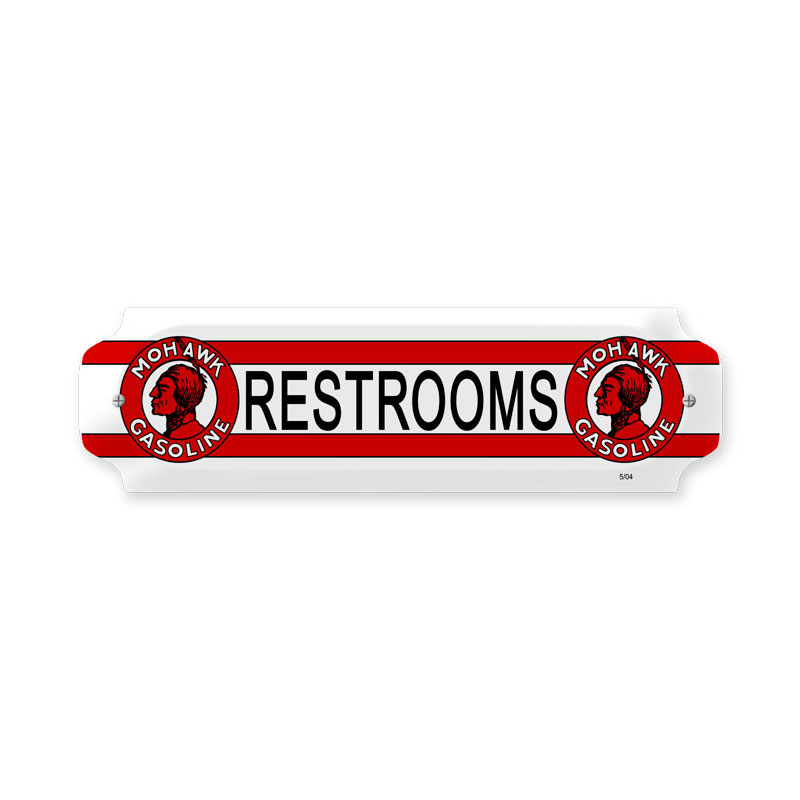 Mohawk Restrooms, Automotive, Door Push, 12 X 3 Inches