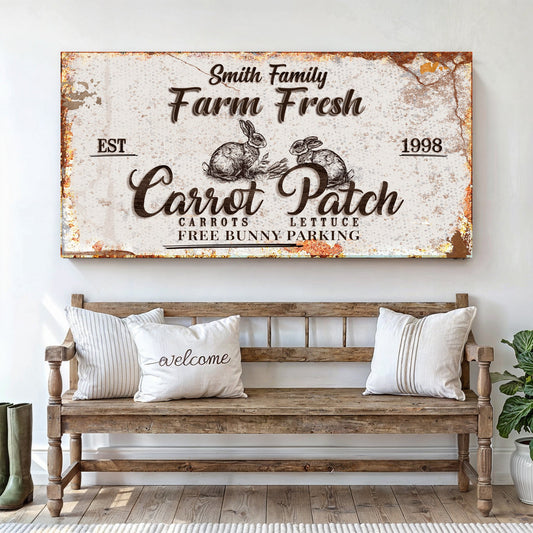 Carrot Patch Easter Sign IV