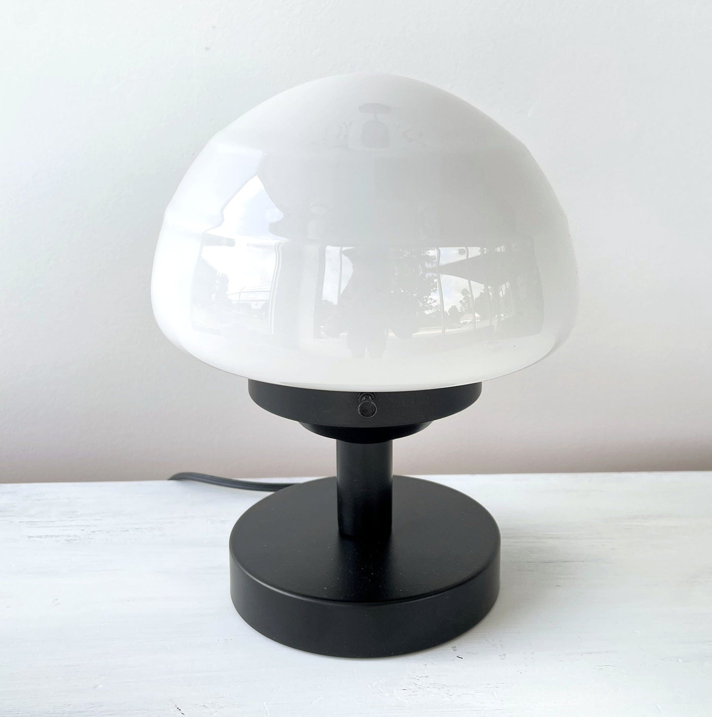 Milk Glass Table Lamp Fixture