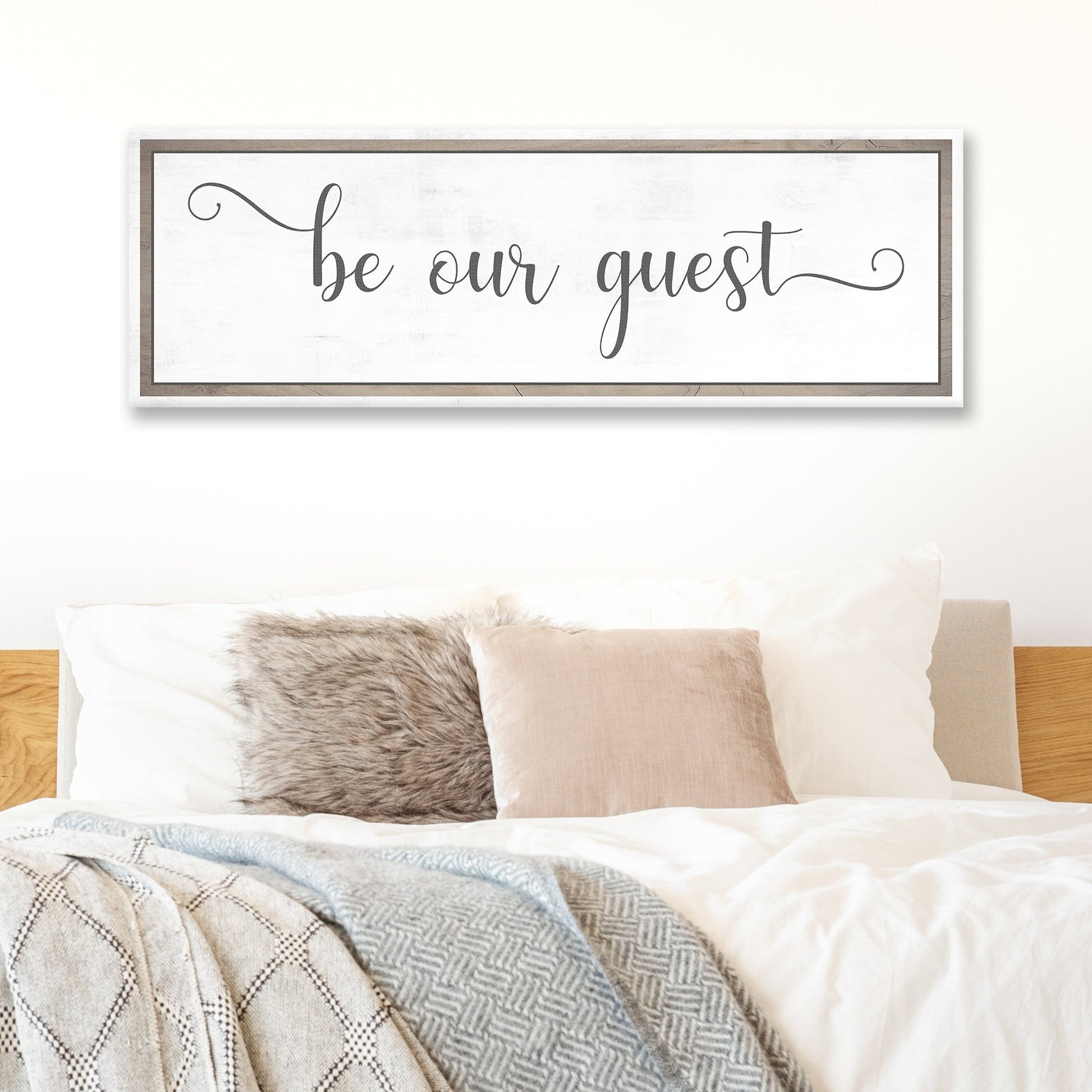 Be Our Guest Sign