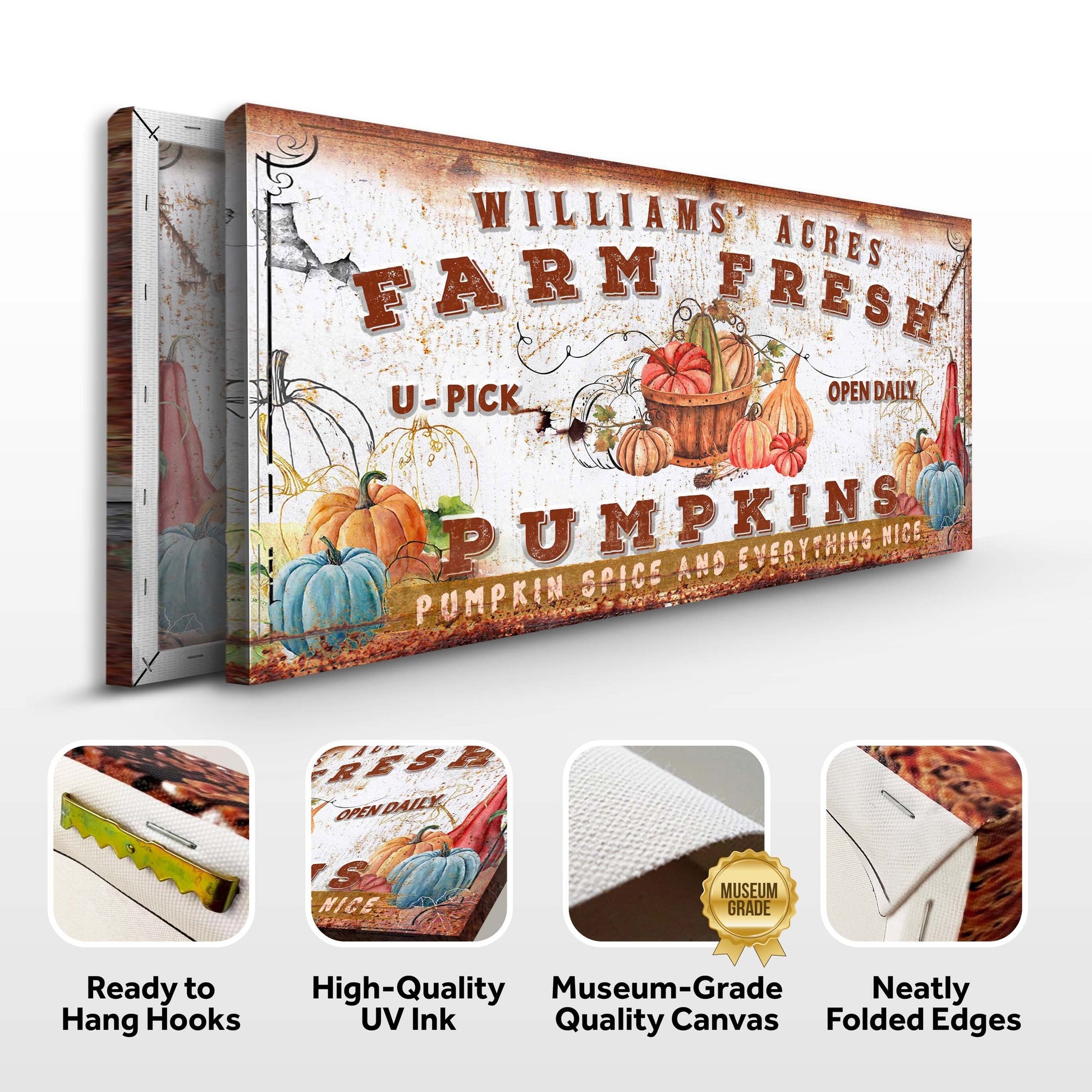 Farm Fresh Pumpkins Sign