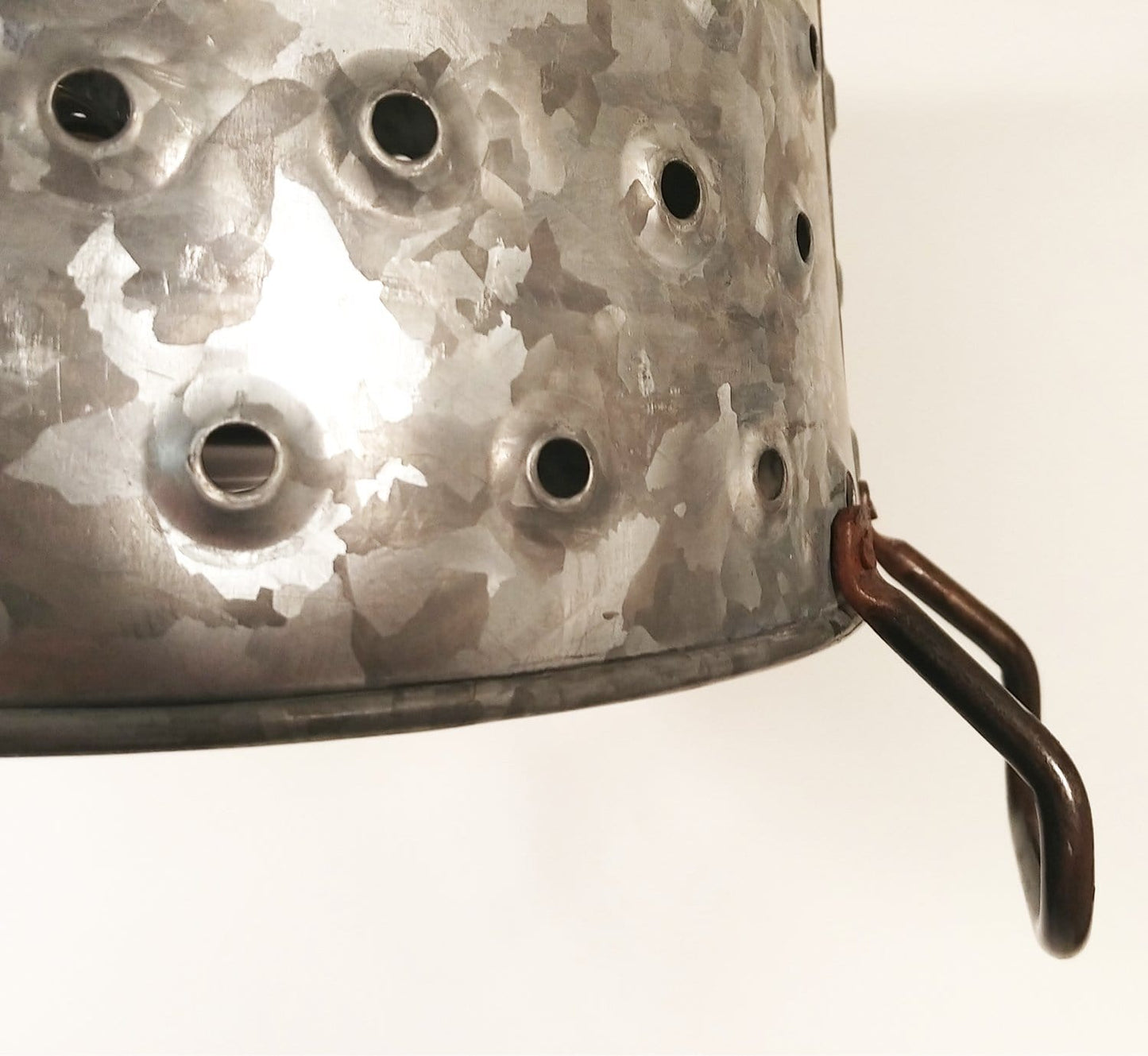 Pierced Wash Tub Ceiling Light Fixture