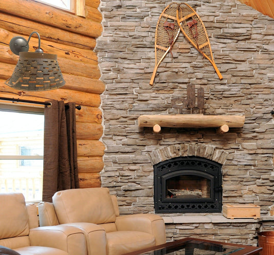 Galvanized Farmhouse Wall Sconce