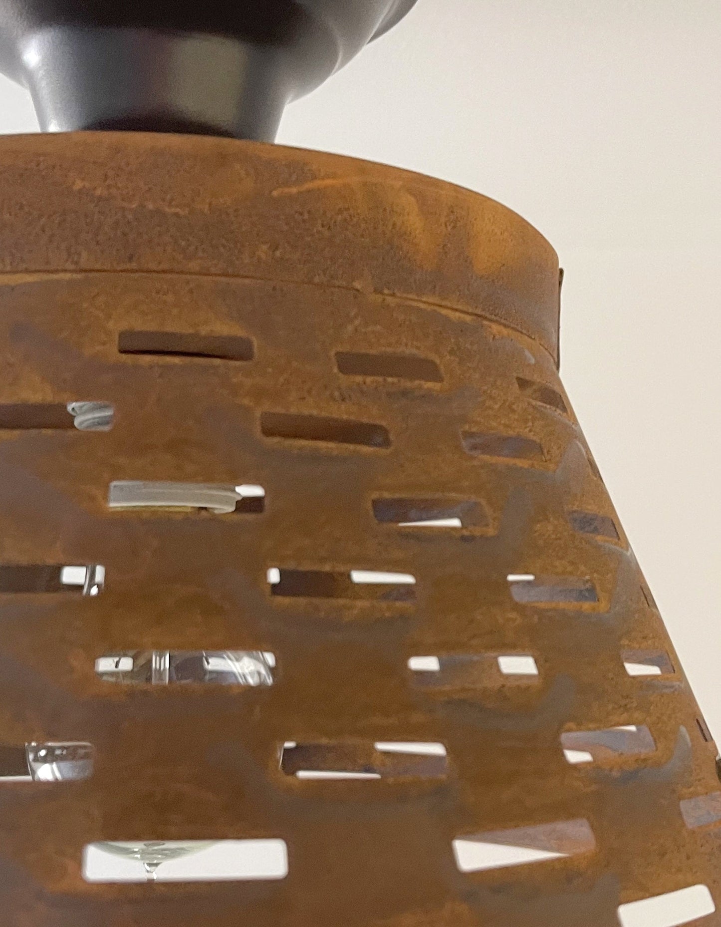 Pierced Barn Metal Farmhouse Ceiling Light