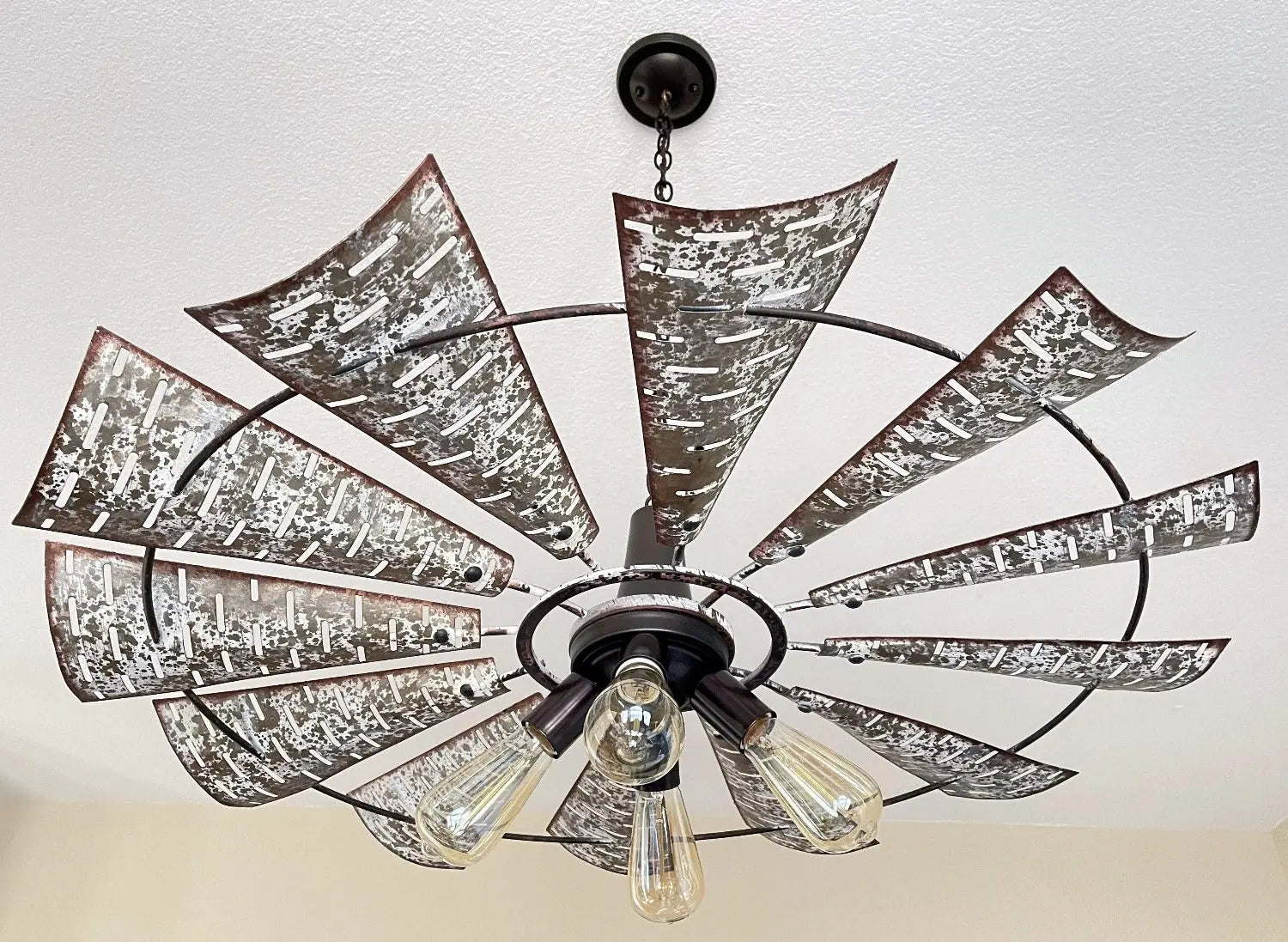 Windmill Chandelier Farmhouse Lighting Fixture