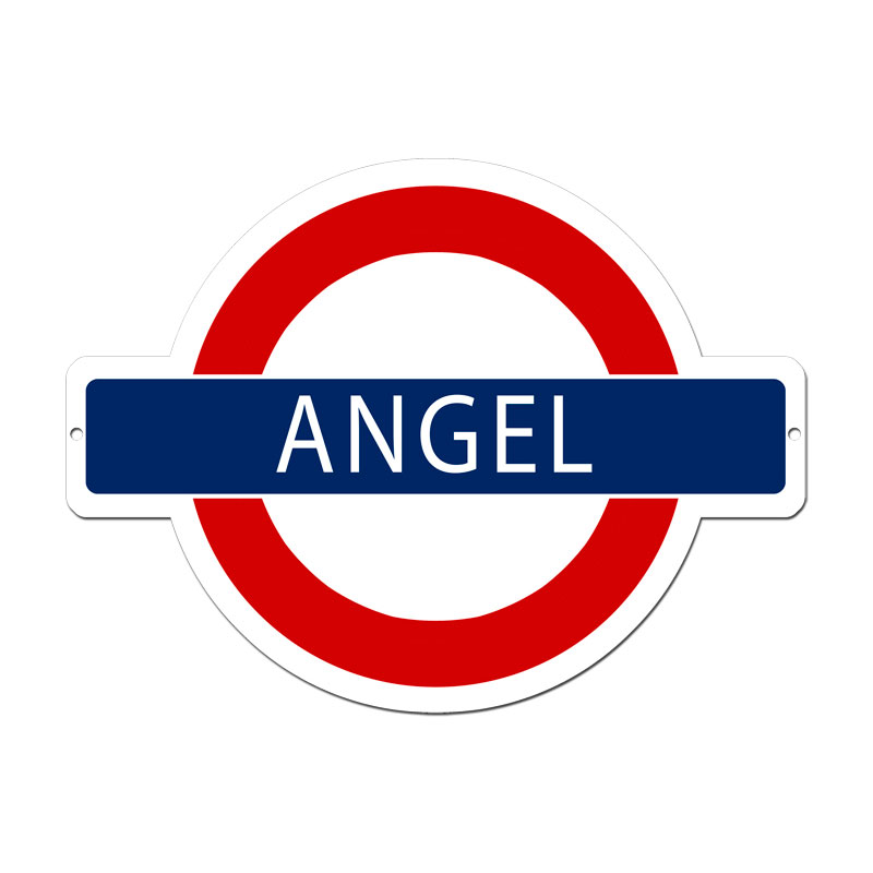 Angel Underground, Other, Custom Metal Shape, 21 X 16 Inches