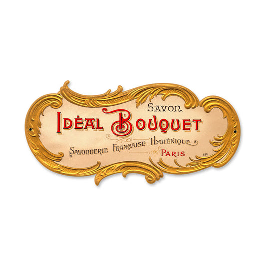 Ideal Bouquet, Home and Garden, Custom Metal Shape, 14 X 7 Inches