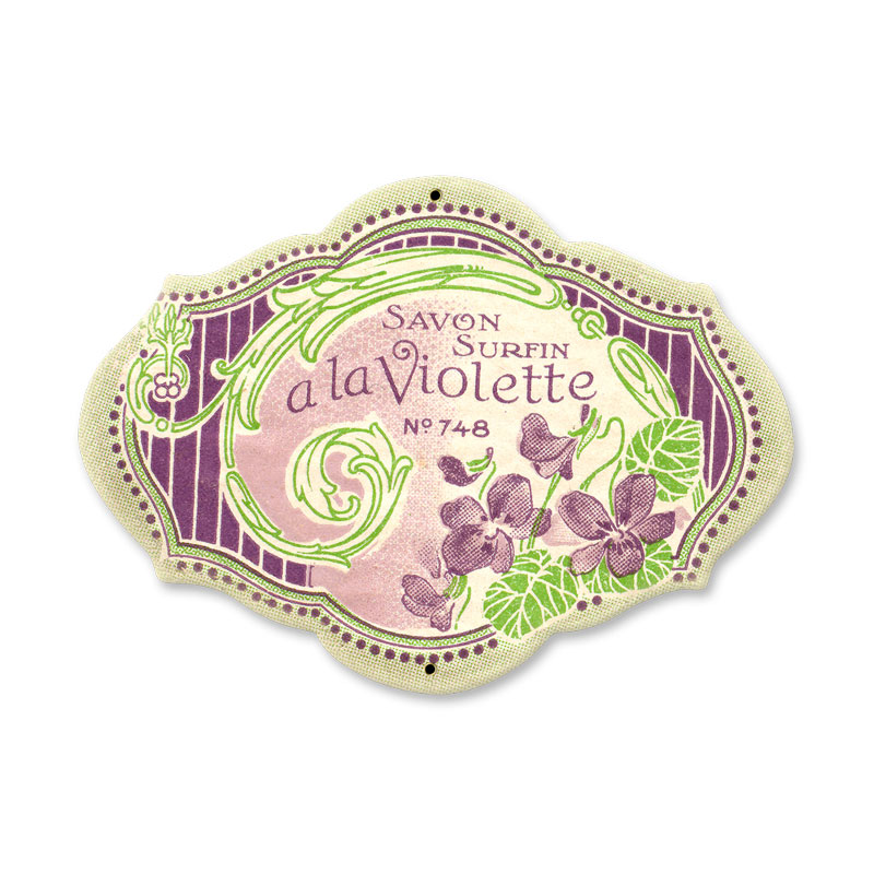 Savon Surfin, Home and Garden, Custom Metal Shape, 12 X 9 Inches