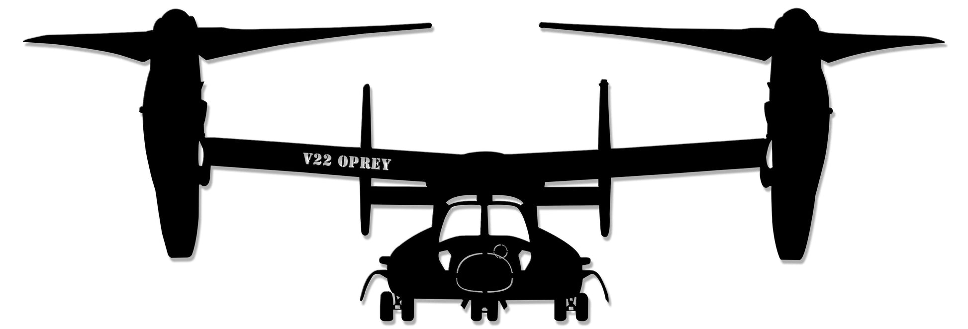 V22 Osprey, Military, Plasma, 48 X 16 Inches