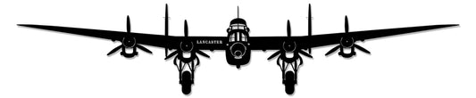 Lancaster Bomber, Military, Plasma, 48 X 9 Inches
