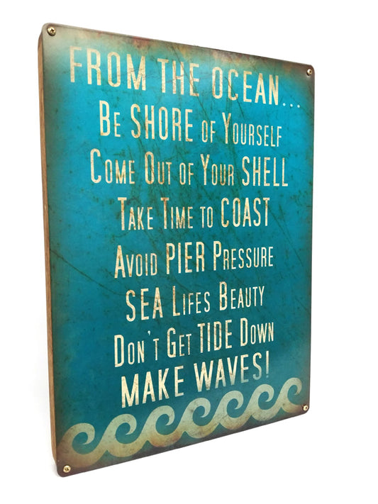 Oceanic Advice, , , 12 X 16 Inches