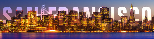 SAN FRANCISCO, , , 5 X 20 Inches