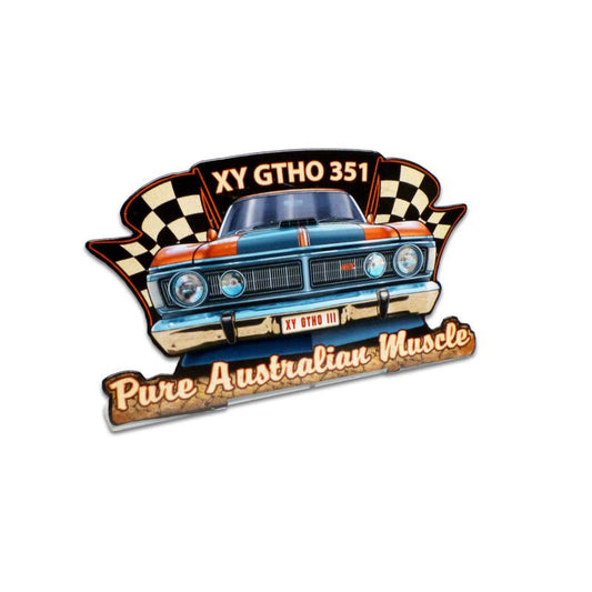 XY GTHO 351 Topper, Automotive, Table Topper, 6 X 4 Inches