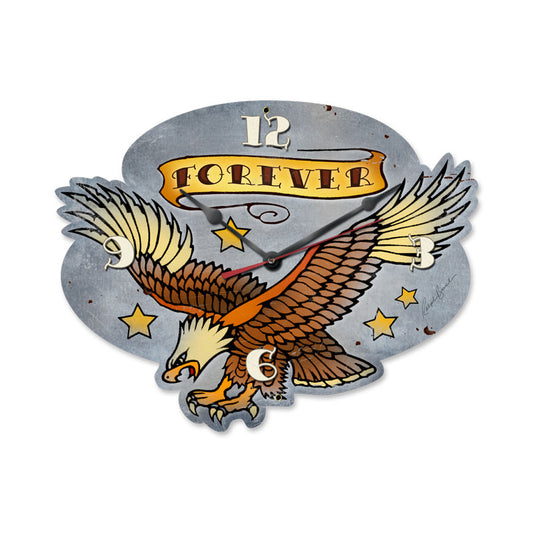 Eagle Tattoo, Blog, Custom Metal Shape, 15 X 12 Inches