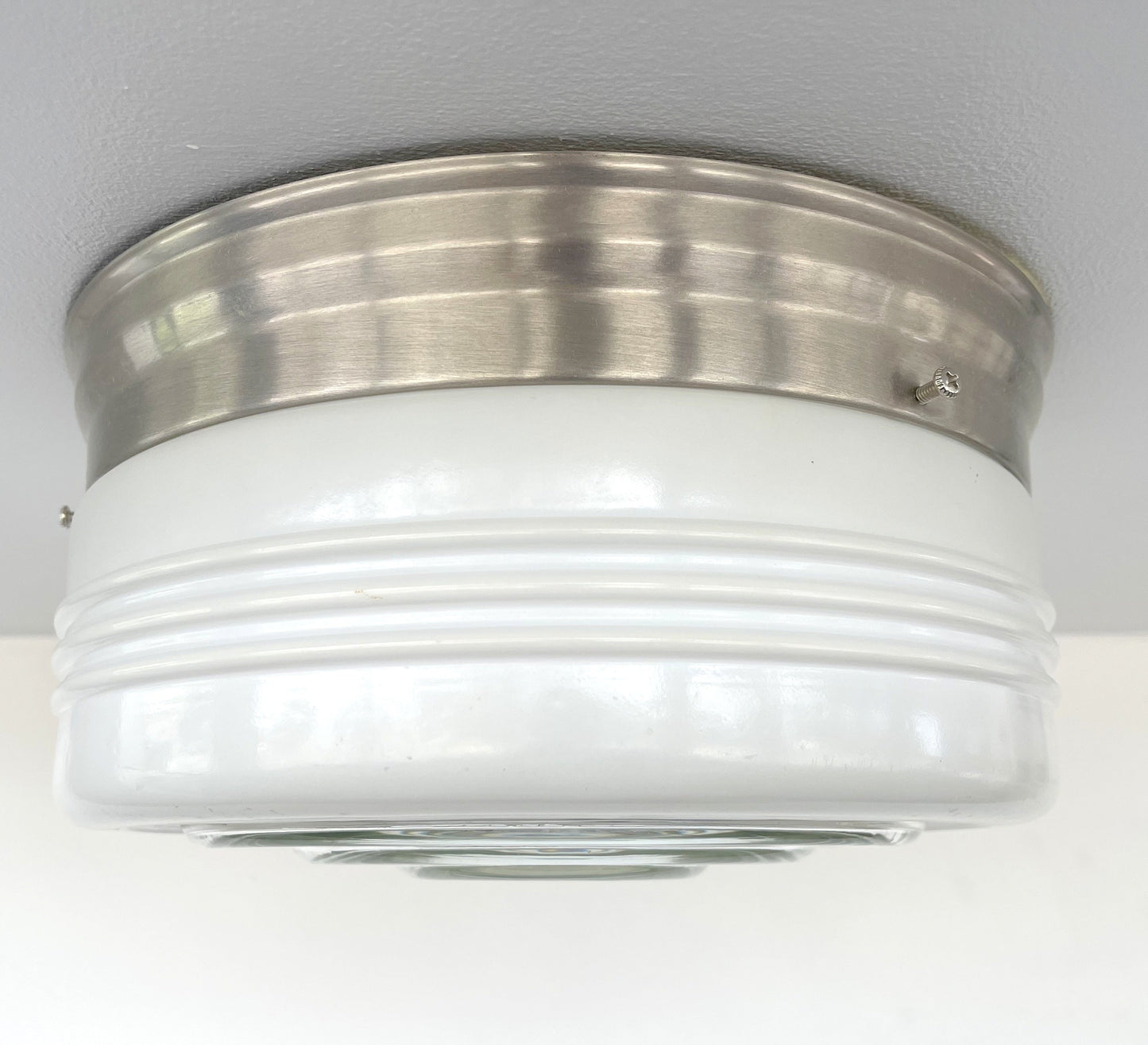Retro DRUM 1960's Flush Mount Ceiling Light