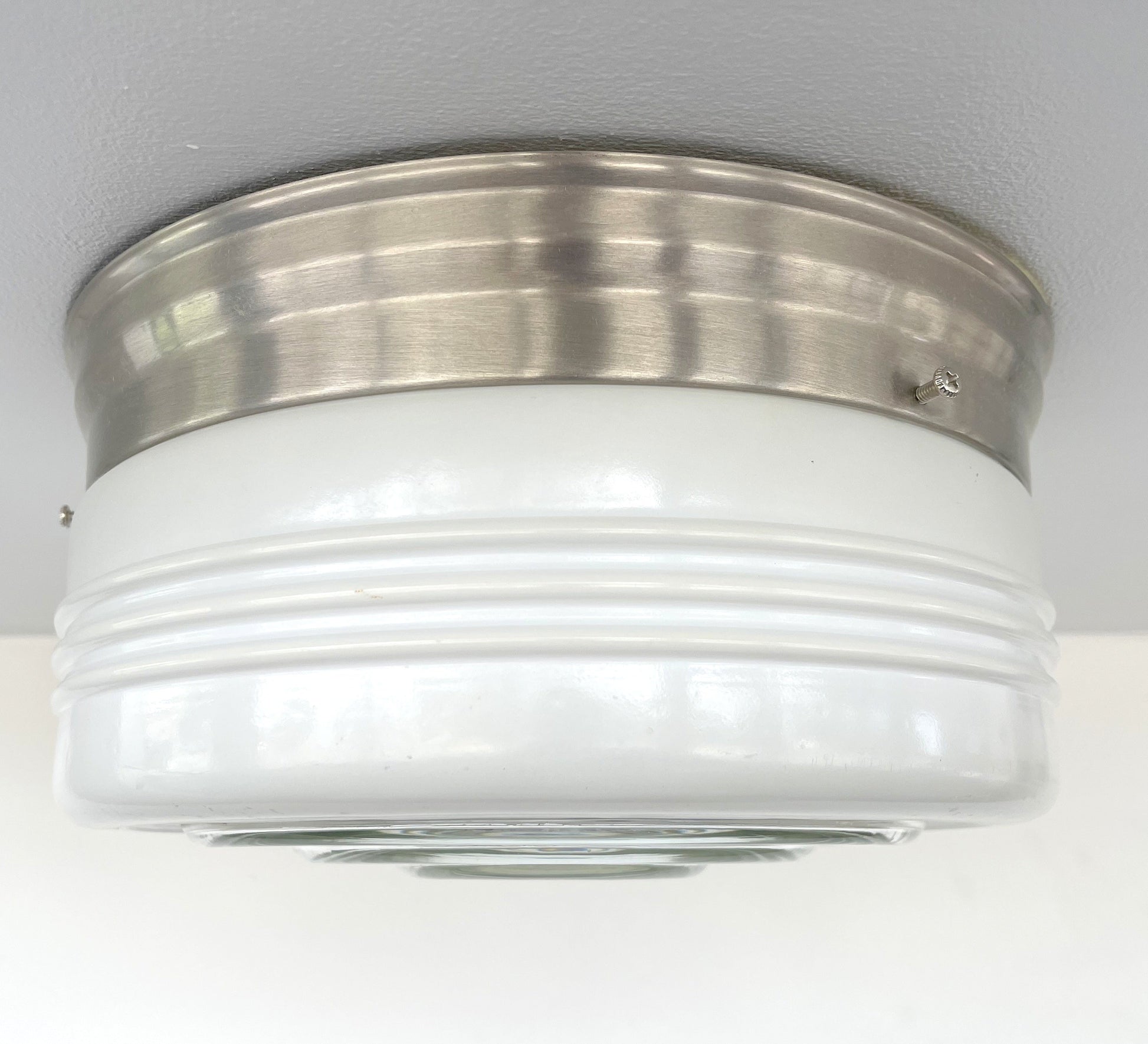 Retro DRUM 1960's Flush Mount Ceiling Light