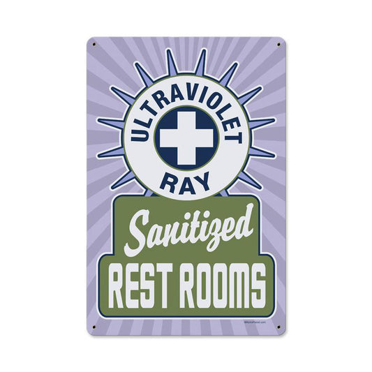 Ultra Violet, Metal Sign, Metal Sign, 12 X 18 Inches
