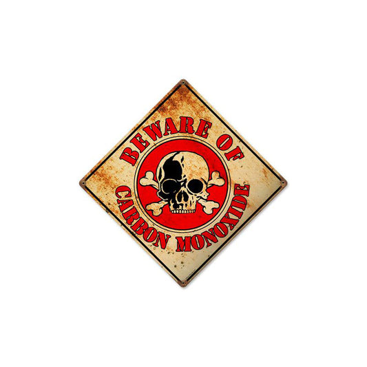 Beware, Metal Sign, Metal Sign, 12 X 12 Inches